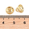 Brass Bead Cap Pendant Bails KK-Z146-26G-3