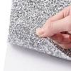 Glitter Resin Hotfix Rhinestone(Adhesive On The Back) DIY-XCP0001-75-3