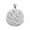 Non-Tarnish 304 Stainless Steel Pendants LS-STAS-F219-01P-1