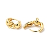 Brass Hoop Earring Findings KK-G434-02G-2