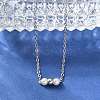 304 Stainless Steel Cable Chain Necklaces NJEW-A045-09P-3