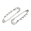 304 Stainless Steel Safety Pins Brooch Findings STAS-K252-05B-P-2