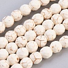 Natural Magnesite Beads Strands TURQ-L017-8mm-02A-1