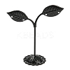 3 Sizes Bean Sprout Leaves Iron Earring Displays EDIS-E013-01A-3