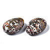 Natural Leopard Skin Jasper Pendants G-N0326-74C-3