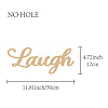 Laser Cut Unfinished Basswood Wall Decoration WOOD-WH0113-088-2