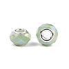 Imitation Jade Glass European Beads GPDL-N004-B14mm-A02-2
