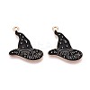 Halloween Theme Alloy and Enamel Pendants ENAM-T021-30E-02-1