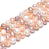 Natural Cultured Freshwater Pearl Beads Strands PEAR-N014-05M-5