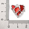 Alloy Enamel Pendants FIND-U024-02P-01-3