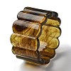 Resin Imitation Gemstone Bangles BJEW-B074-04B-1