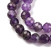 Natural Amethyst Beads Strands G-F770-C07-02AB-4