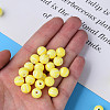 Opaque Striped Acrylic Beads MACR-S373-27D-06-6