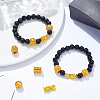 42Pcs 4 Styles Alloy Beads FIND-NB0001-91-5