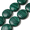 Synthetic Malachite Beads Strands G-B071-E01-02-1