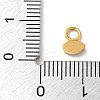 Ion Plating(IP) 304 Stainless Steel with Rhinestone Charms STAS-G351-12G-01-3