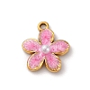 304 Stainless Steel Enamel Charms STAS-D361-01G-02-1