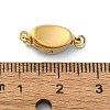 Ion Plating(IP) 304 Stainless Steel Box Clasps STAS-Z066-05G-03-3