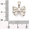 Brass Micro Pave Cubic Zirconia Charms KK-S049-17P-3