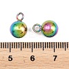 304 Stainless Steel Charms STAS-H443-01M-3