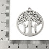 304 Stainless Steel Pendants LS-STAS-V016-06P-3