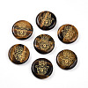 Natural Tiger Eye Cabochons G-N345-06A-1