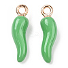 Alloy Enamel Pendants ENAM-N054-70B-3