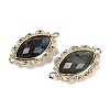 Natural Labradorite Faceted Horse Eye Links G-B126-02G-12-2
