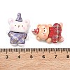Opaque Resin Cabochons CRES-A061-02A-4