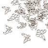 36Pcs 6 Style 201 Stainless Steel Pendants STAS-PJ0001-29-2