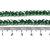Electroplate Transparent Glass Beads Strands EGLA-A035-T4mm-A10-4