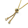 Brass Cubic Zirconia Bolo Tennis Bracelets BJEW-I272-02C-3