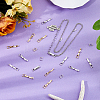 20Pcs 2 Colors Eco-Friendly Brass Watch Band Clasps KK-FH0007-67-5