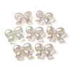 UV Plating Luminous Transparent Acrylic Beads OACR-P010-07E-1