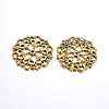 Tibetan Style Filigree Joiners Links TIBE-A11623-AG-FF-1