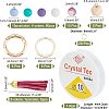 DIY Charm Keychain Wristlet Making Kit DIY-CA0004-51-2