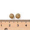 Brass Filigree Beads KK-DC0001-24-3