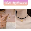 16Pcs 8 Styles Brass Pendants KK-CJ0002-58-7