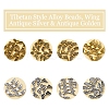 Tibetan Style Alloy Beads TIBEB-FS0001-16-2