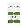 Avocados & Strawberries & Flowers Full Cover Nail Art Stickers MRMJ-T109-WSZ479-1