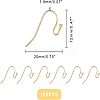 PVD Vacuum Plating 304 Stainless Steel Earring Hooks STAS-UN0015-64-8