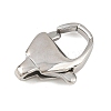 316 Stainless Steel Lobster Claw Clasps STAS-C154-02D-P-2