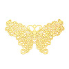 Brass Filigree Big Pendants KKC-T003-08G-1