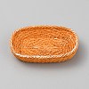 Resin Rattan Basket Mini Model DJEW-CJC0002-04F-01-1