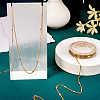 DIY 304 Stainless Steel Figaro Chain Necklaces Bracelet Making Kit DIY-TA0009-98-6