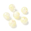 Two Tone Transparent Acrylic Beads OACR-D304-02D-1