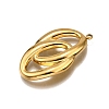 304 Stainless Steel Pendants STAS-M116-04G-2