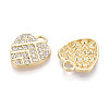 Alloy Rhinestone Pendants FIND-N008-13KCG-2