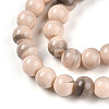 Baking Paint Glass Beads Strands DGLA-N013-8mm-06-3