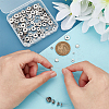 180Pcs 6 Styles 304 Stainless Steel Beads STAS-PH0005-18-3